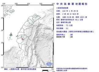 Earthquake in Tainan’s Dongshan at 02:40 AM with Magnitude 3.1, Intensity Level 2 – Life – Liberty Times E-paperSEO-friendly Title: Tainan Dongshan Earthquake at 02:40 AM Magnitude 3.1, Intensity 2 – Liberty Times earthquake-in-tainans-dongshan-at-0240-am-with-magnitude-31-ntensity-level-2-life-liberty-times-e-paperseo-friendly-title-tainan-dongshan-earthquake-at-0240-am-magnitude-31-ntensity-2-liberty-times